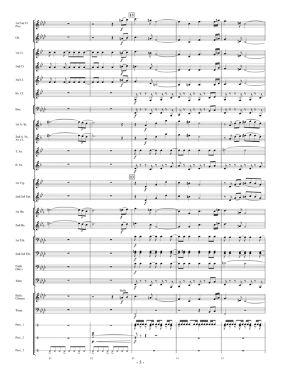 Adventures Concert Band scores gallery preview page 4