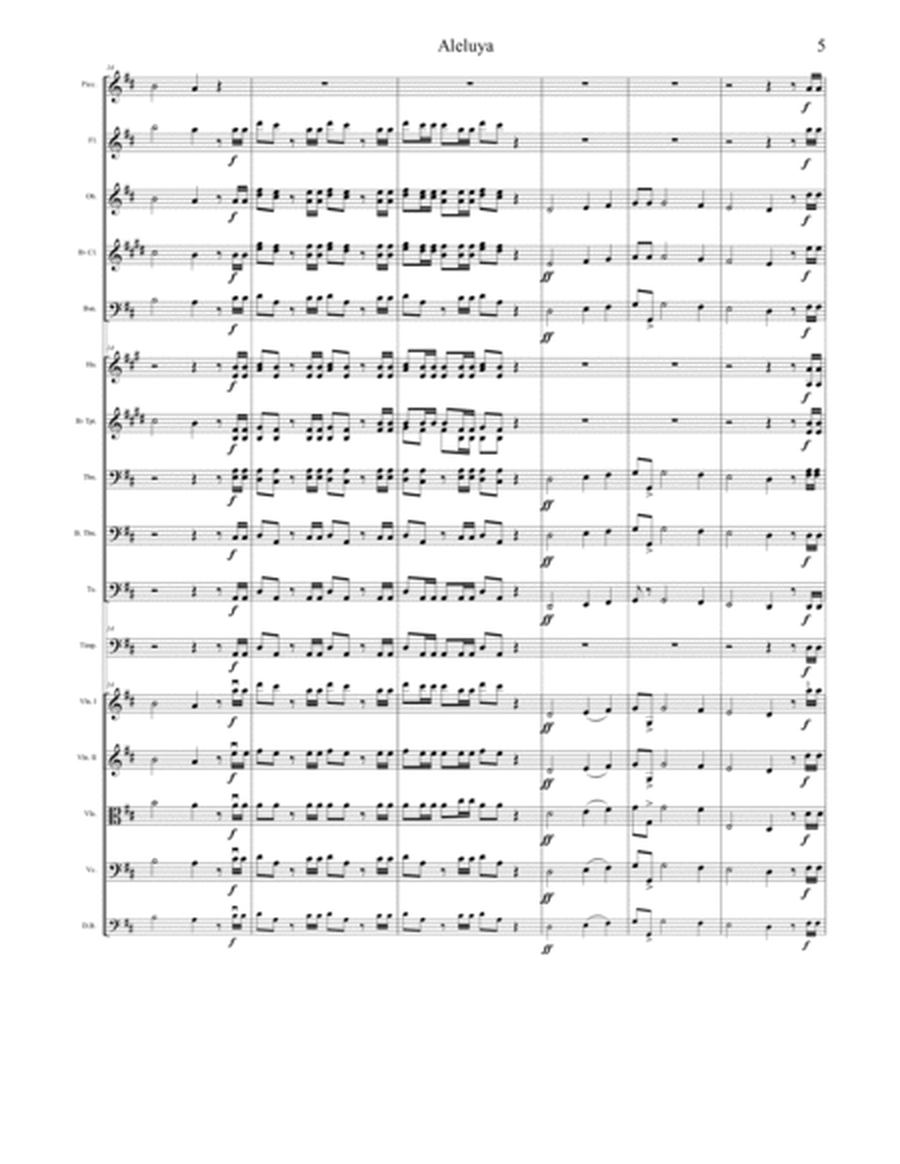 Hallelujah Chorus from The Messiah Oratorio. Intermediate full orchestra. 4 scores & parts.
