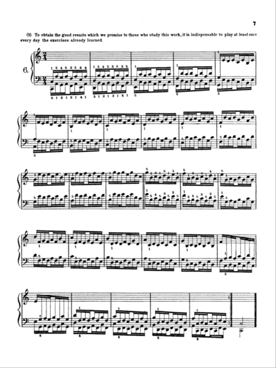 Hanon: The Virtuoso Pianist (Volume I) Piano Solo scores gallery preview page 1