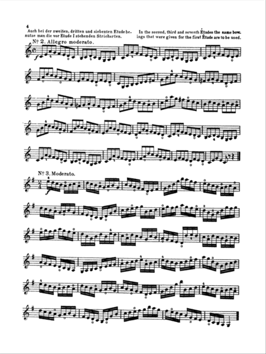 Wohlfahrt: Sixty Studies, Op. 45, Volume I (Nos. 1-30) Part scores gallery preview page 4