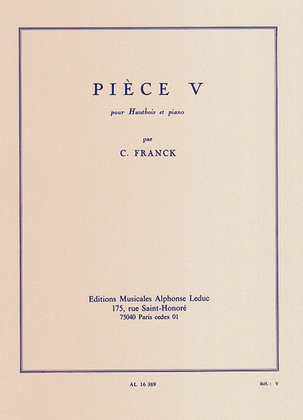 Book cover for Piece V