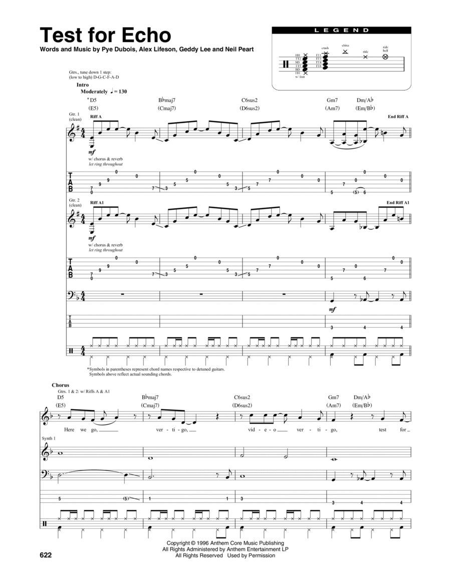 Test For Echo Bass Voice scores gallery preview page 1
