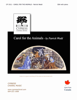 Book cover for Carol for the Animals