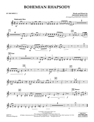 Bohemian Rhapsody (arr. Johnnie Vinson) - Bb Trumpet 2