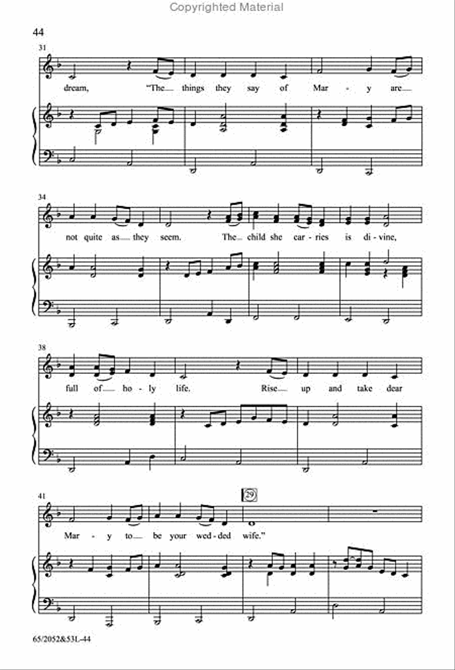 The Heart of Christmas - SATB Score with Performance CD 4-Part scores gallery preview page 12