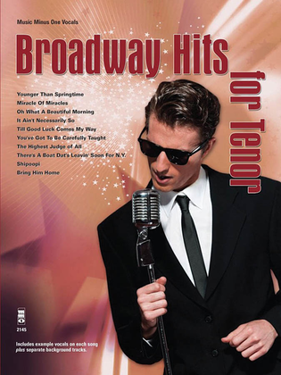Book cover for Broadway Hits for Tenor