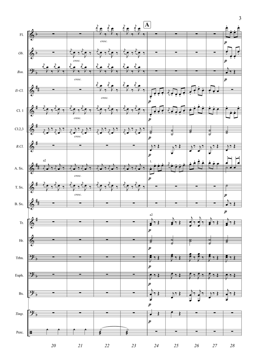 CAN CAN - by Jacques Offenbach - for Wind Band