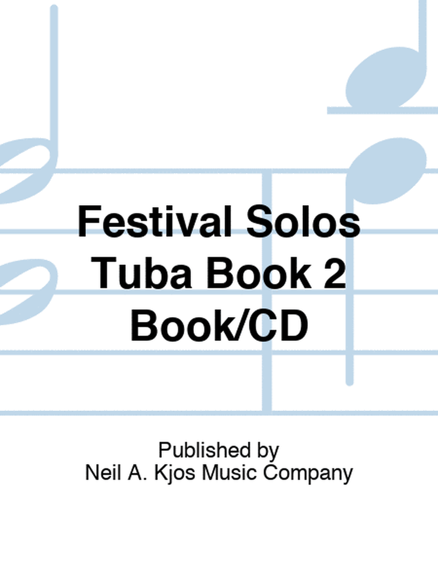 Festival Solos Tuba Book 2 Book/CD