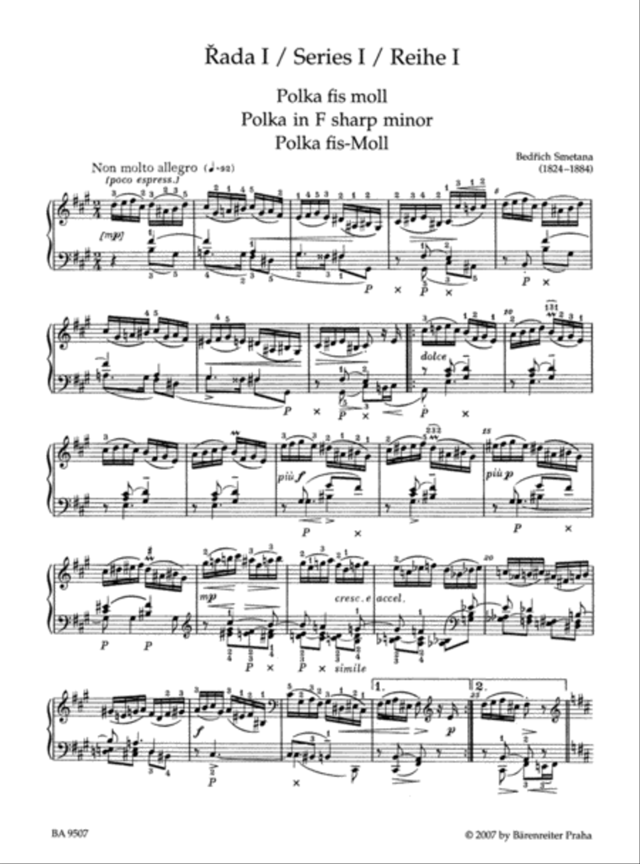 Tschechische Tanze for Piano Piano Solo scores gallery preview page 2