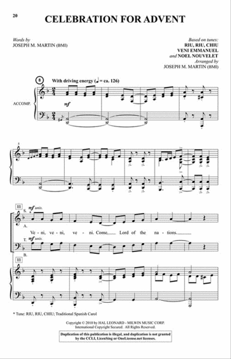 Winter's Grace Winter's Grace 4-Part scores gallery preview page 4