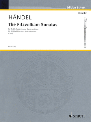 Book cover for The Fitzwilliam Sonatas