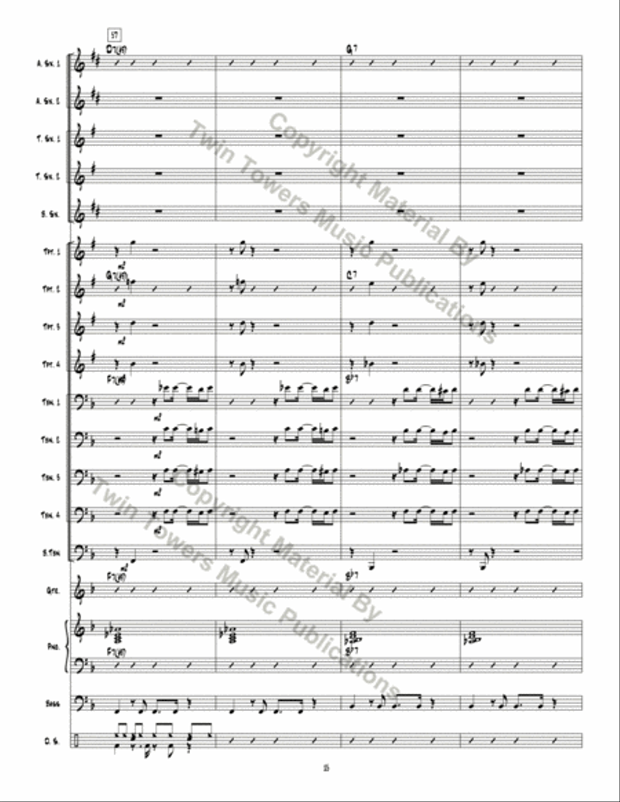 Smartypants Smartypants Jazz Ensemble scores gallery preview page 16