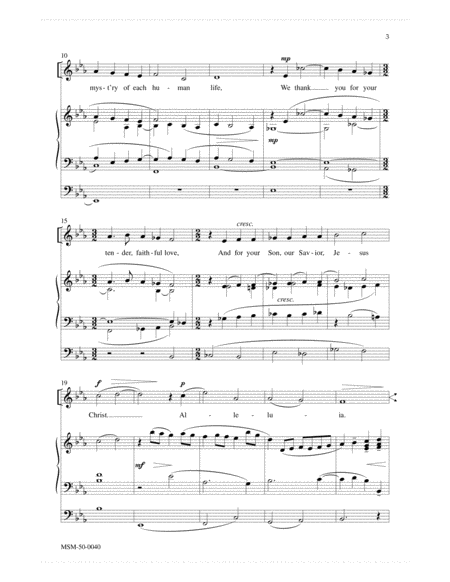 The Gift (Choral Score) image number null