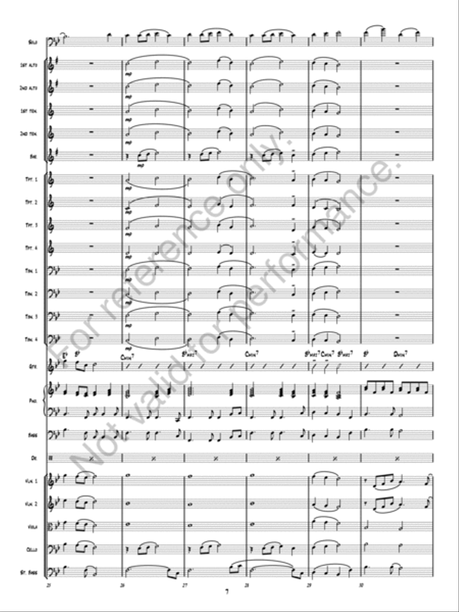 Still, Still, Still Still, Still, Still Jazz Ensemble scores gallery preview page 6