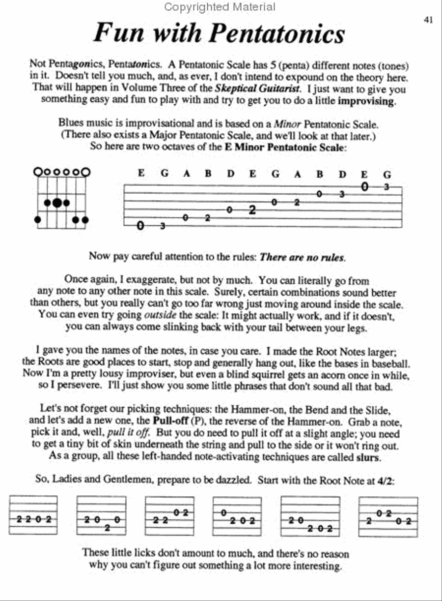 Guitar From Scratch: The Sequel Guitar scores gallery preview page 5