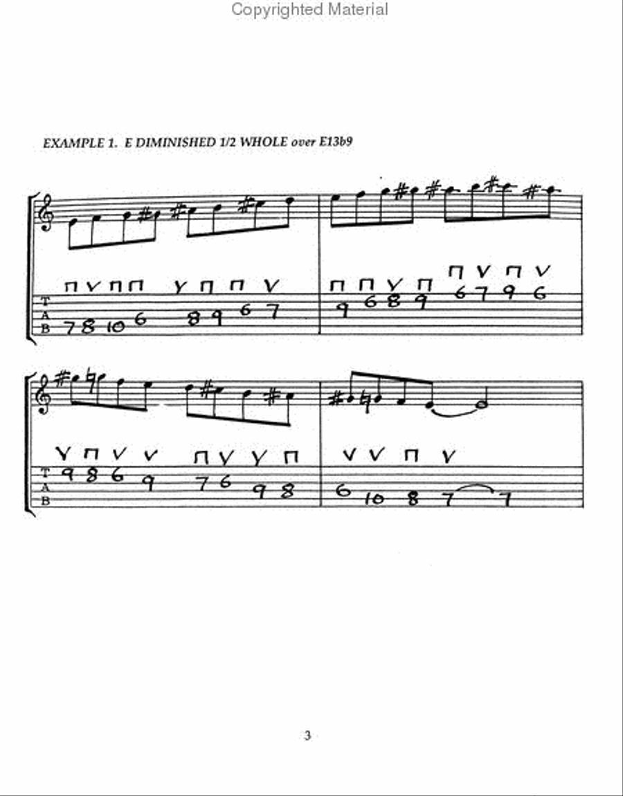 The Frank Gambale Technique, Book 2 Electric Guitar scores gallery preview page 5