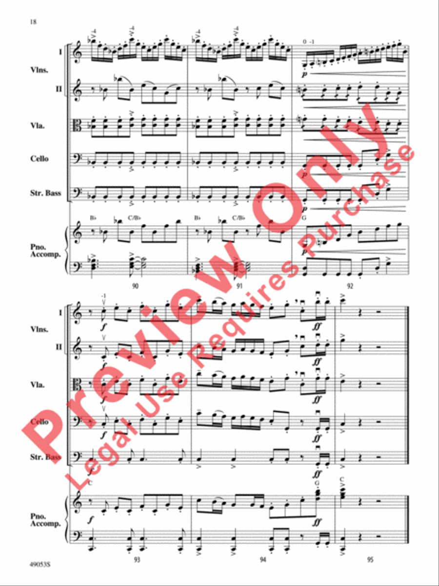 Bach to Rock Bach to Rock String Orchestra scores gallery preview page 19