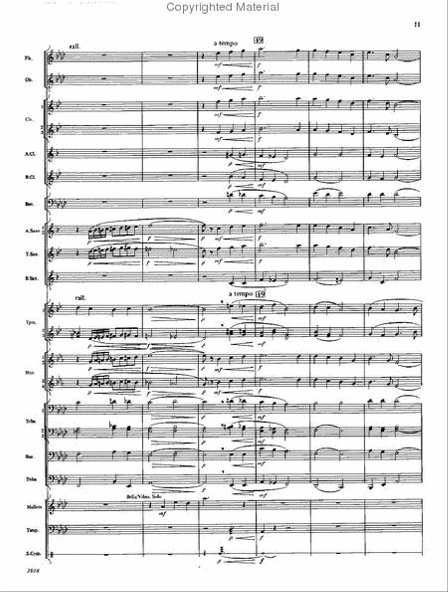 Danny Boy Danny Boy Concert Band scores gallery preview page 10