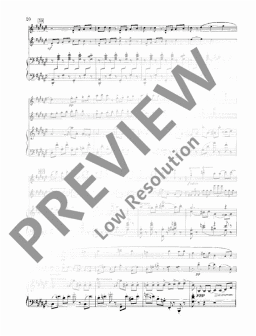 Musique de cour Musique de cour Flute scores gallery preview page 21