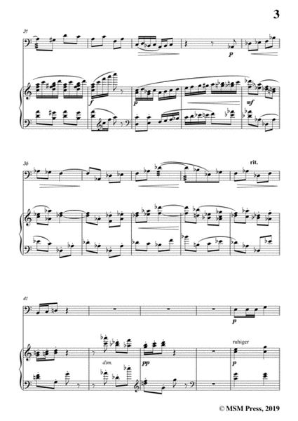 Richard Strauss-Für Funfzehn Pfennige, for Cello and Piano image number null