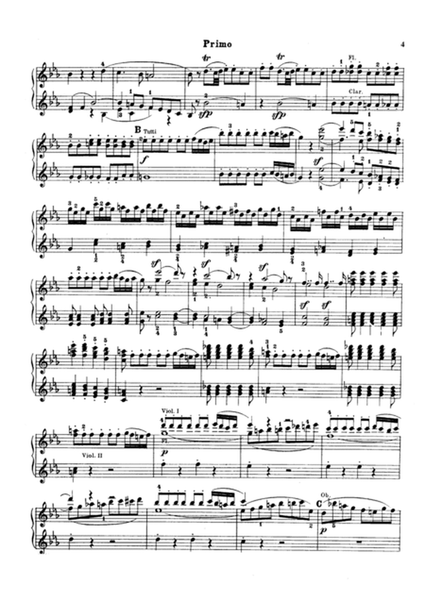 Mozart The Magic Flute                   Overture, for piano duet(1 piano, 4 hands), PM802