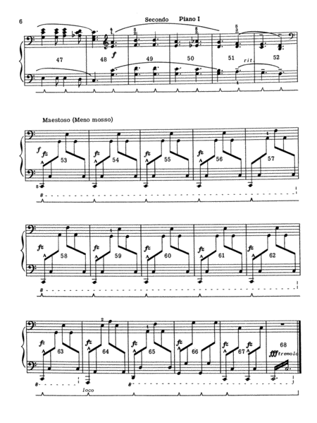 Battle Hymn of the Republic - Piano Quartet (2 Pianos, 8 Hands)