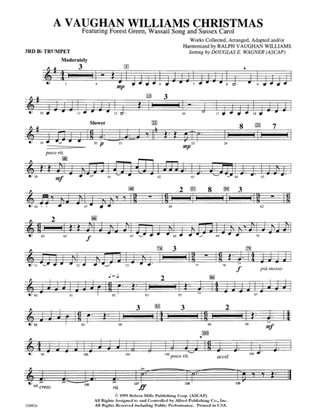A Vaughan Williams Christmas: 3rd B-flat Trumpet