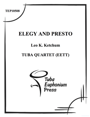 Book cover for Elegy and Presto
