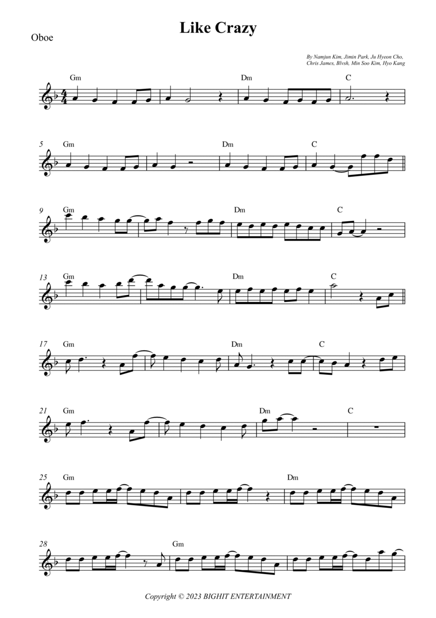 Like store oboe music