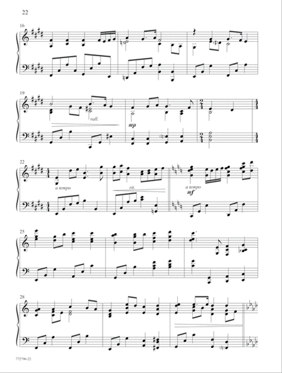 Crucified and Triumphant King! Piano Solo scores gallery preview page 11