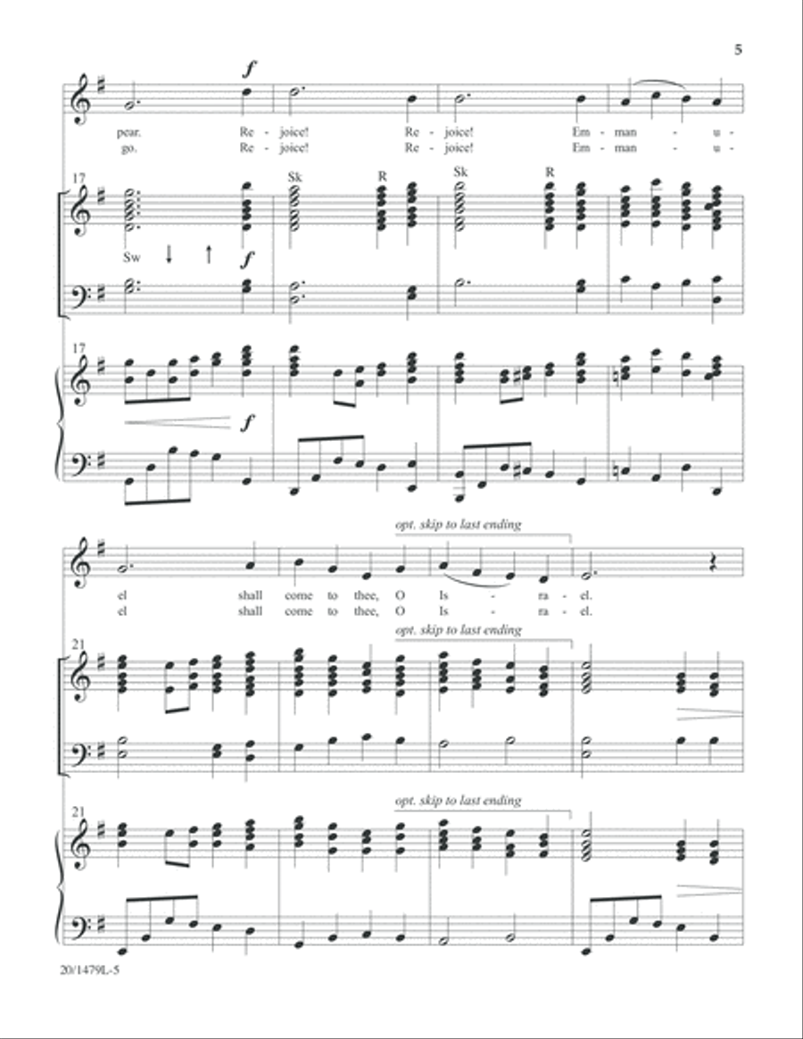 Christmas Carol Celebrations - Keyboard/Handbell Score 5-Octaves scores gallery preview page 6