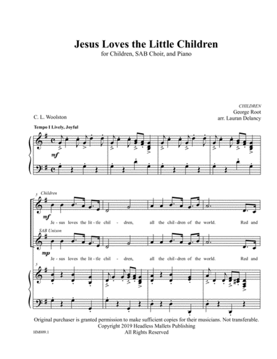 Jesus Loves the Little Children image number null