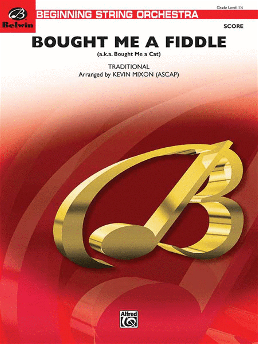 Bought Me a Fiddle String Orchestra scores gallery preview page 1
