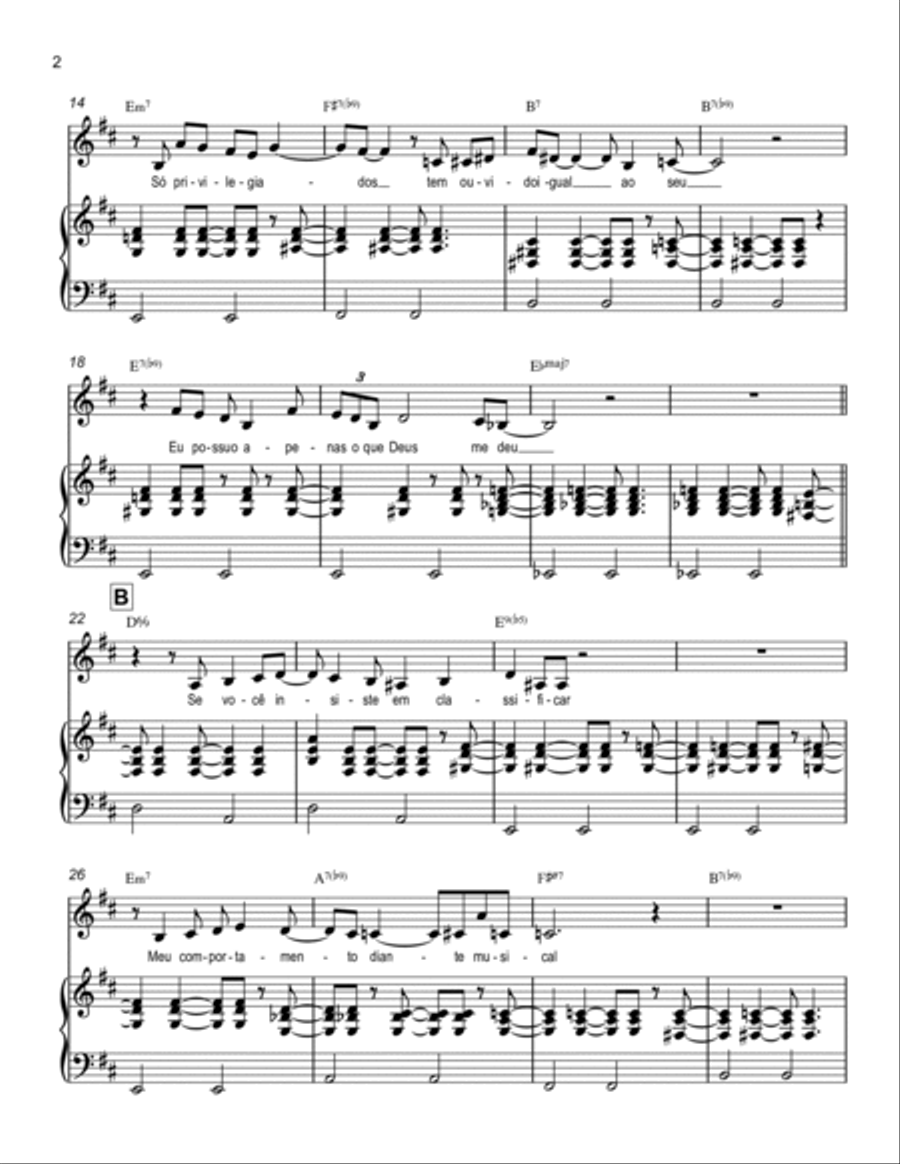 Desafinado Voice scores gallery preview page 2