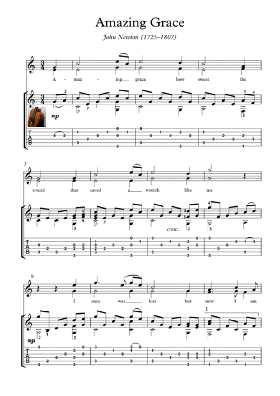 Amazing Grace image number null