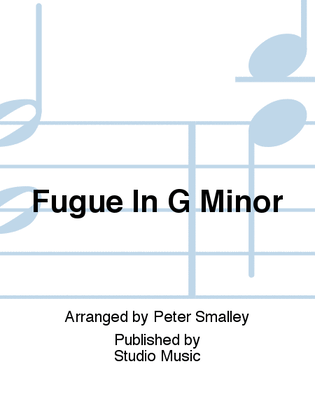 Book cover for Fugue In G Minor