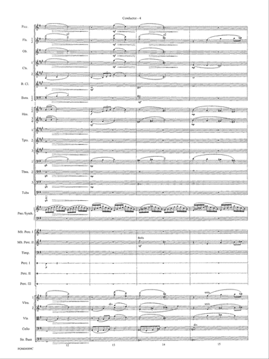 The Polar Express, Concert Suite from: Score Full Orchestra scores gallery preview page 6