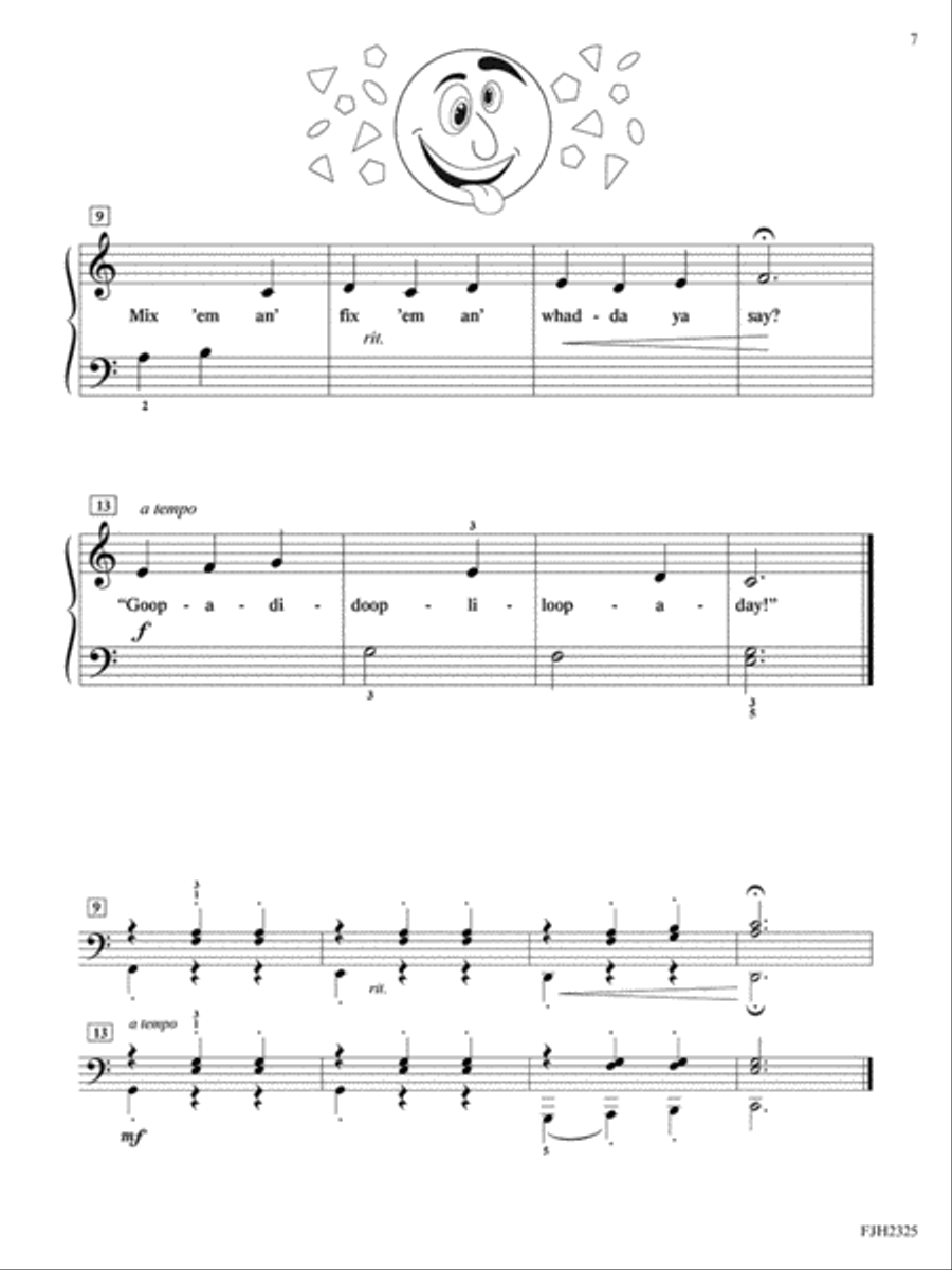 Emoji Etudes Piano Method scores gallery preview page 3