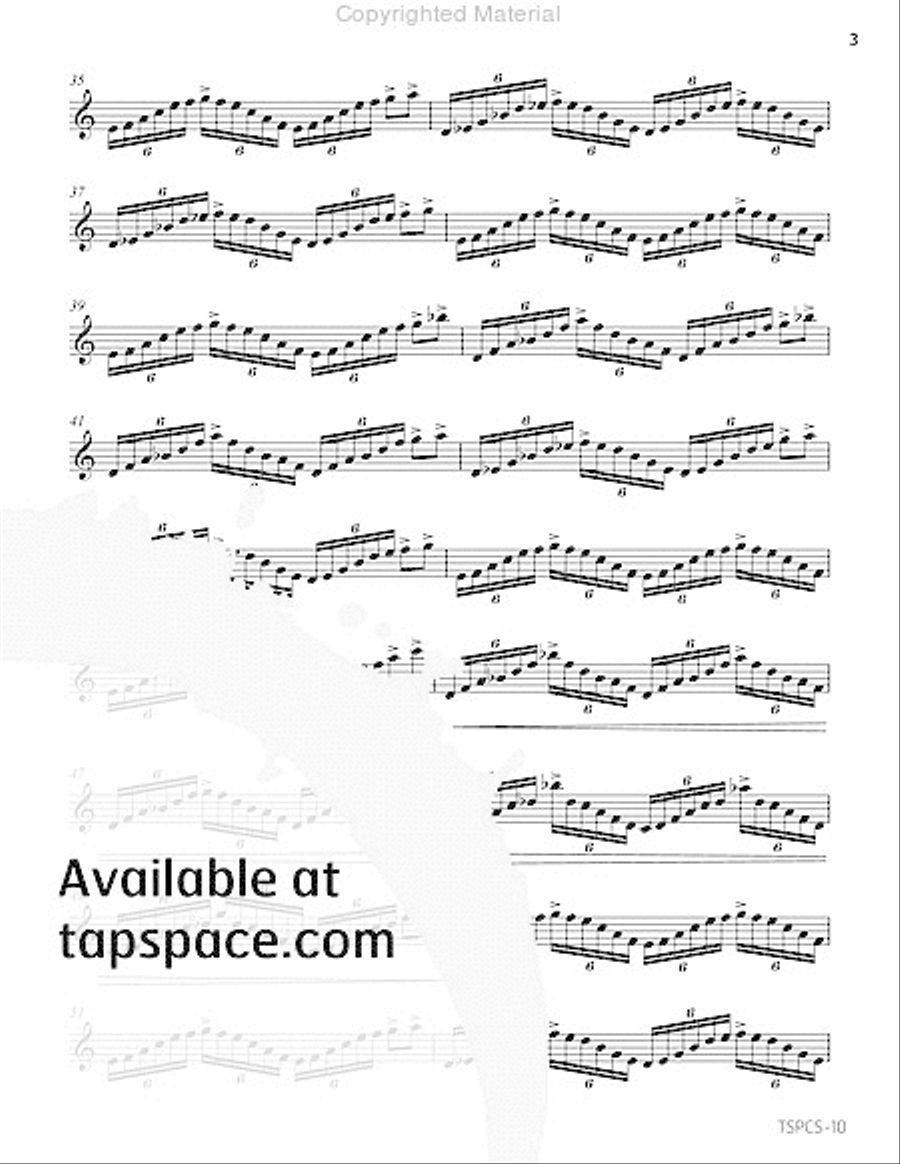 Mare Tranquillitatis Percussion scores gallery preview page 8