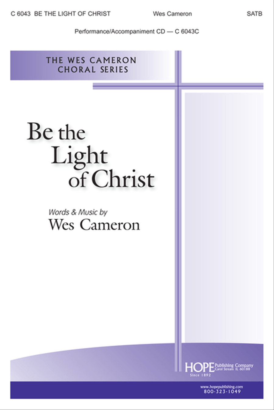 Be the Light of Christ Be the Light of Christ 4-Part scores gallery preview page 1