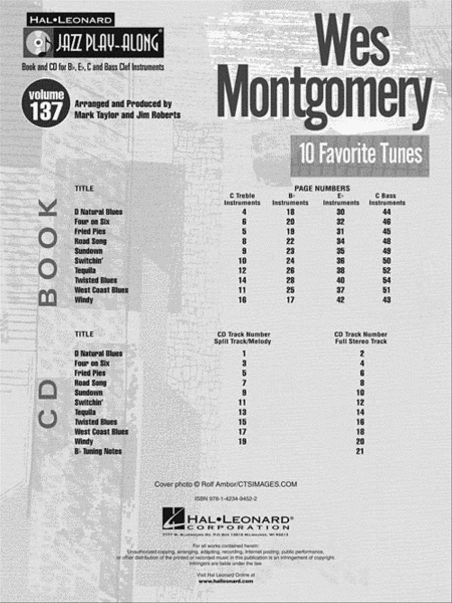 Wes Montgomery C Instrument scores gallery preview page 3