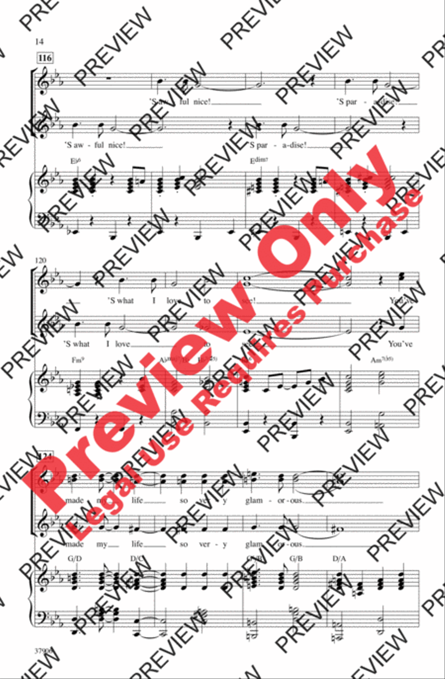 Who Could Ask for Anything More? Women's Choir scores gallery preview page 14