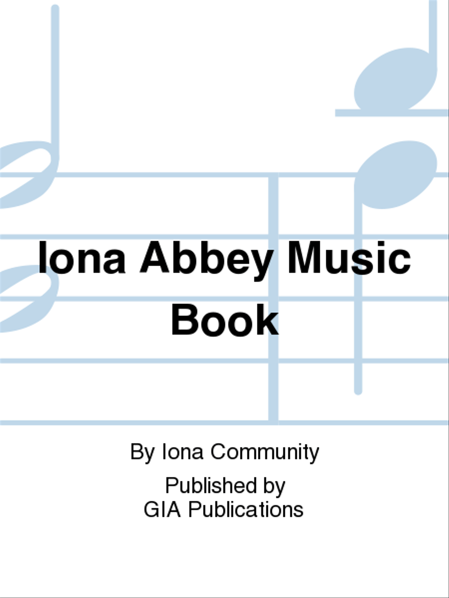 Iona Abbey Music Book 4-Part scores gallery preview page 1