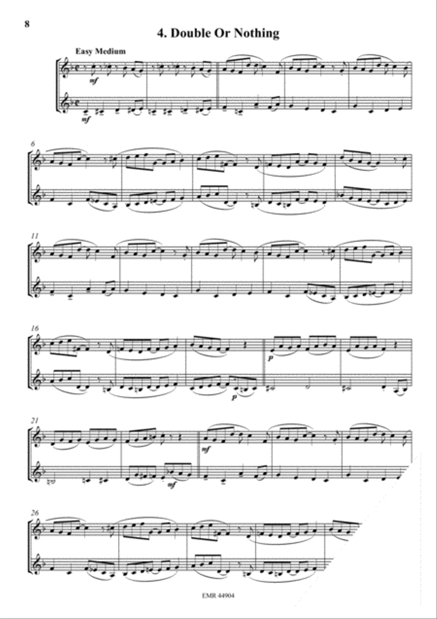 8 Happy Pieces Cornet scores gallery preview page 6