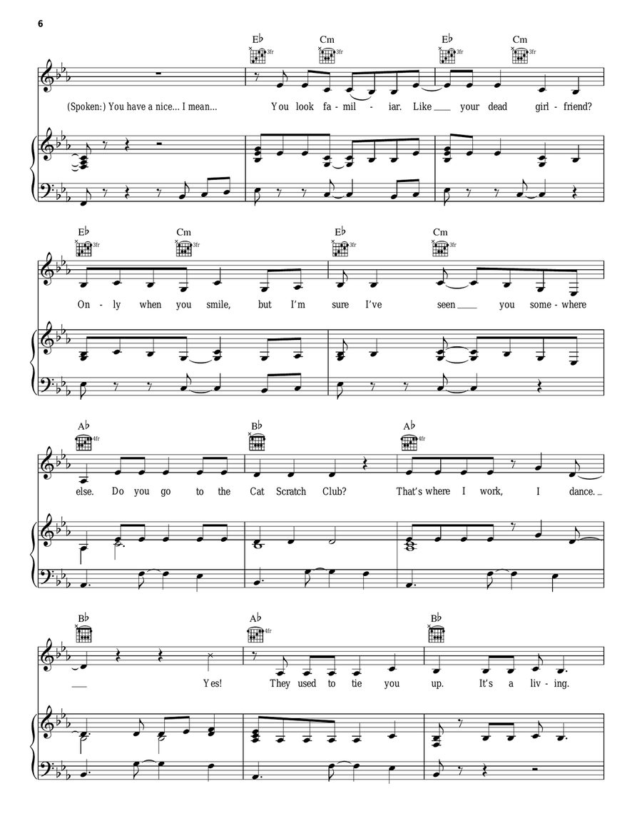Light My Candle Piano, Vocal, Guitar scores gallery preview page 6
