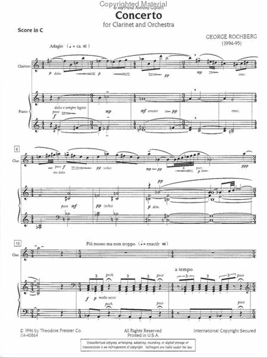 Concerto Chamber Music scores gallery preview page 2