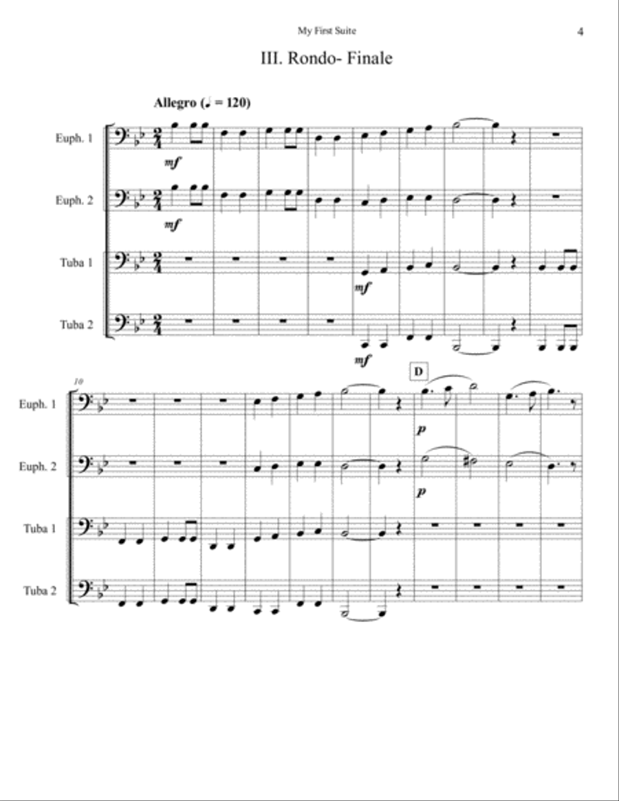 My First Suite School and Community scores gallery preview page 5