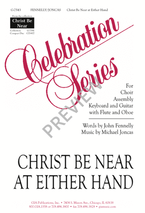 Book cover for Christ Be Near at Either Hand
