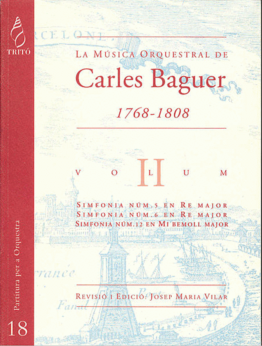 La Música Orquestral de Carles Baguer, II Oboe scores gallery preview page 1