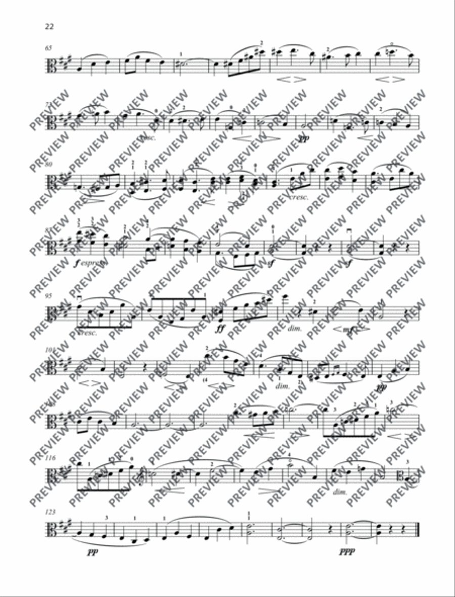 Phantasiestück Piano Accompaniment scores gallery preview page 8